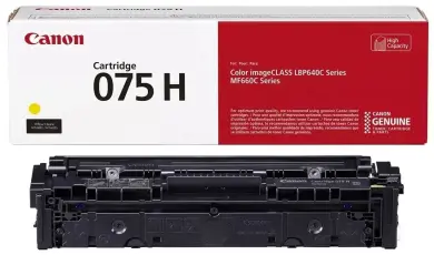 Canon 075hy 6366C002 Toner Gelb ca. 2.500 Seiten, 