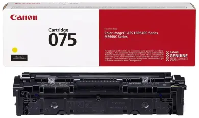Canon 075y 6362C002 Toner Gelb ca. 1.300 Seiten, 