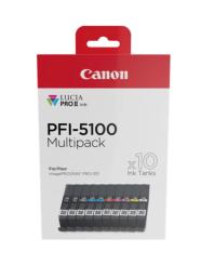 Canon PFI-5100 6951C009 Multipack PFI-5100 10 Tintentanks 