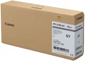 Original Canon PFI-3700gy Tintenpatrone Grau 700 ml (6448C001) 