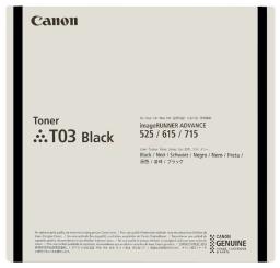 Original Canon T03 Toner Schwarz ca. 51.500 Seiten 2725C001 