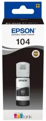 Original Epson 104 Tintenflasche Schwarz 65 ml C13T00P140 