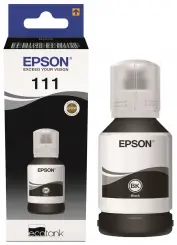Original Epson 111 Tintenflasche Schwarz T03M1 XL ca. 6.000 Seiten C13T03M140 