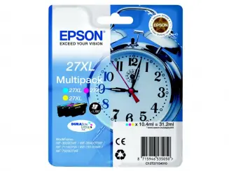 Original Epson 27XL Multipack Cyan ,Magenta ,Yellow T2715 C13T27154012 