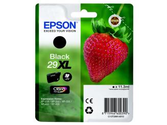Original Epson 29XL Tintenpatrone Schwarz T2991 ca. 470 Seiten C13T29914012 
