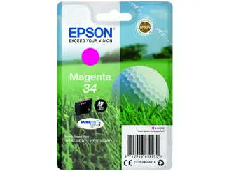 Epson 34 C13T34634010 Druckerpatrone Magenta 4.2 ml ca. 300 Seiten, 