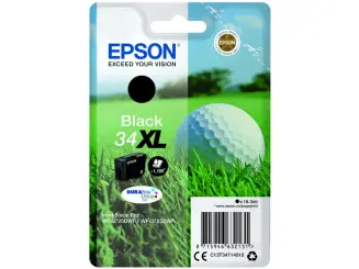 Epson 34XL C13T34714010 Druckerpatrone Schwarz 16.3 ml ca. 1.100 Seiten, 