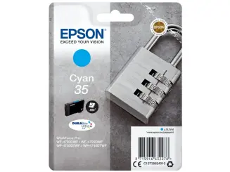 Epson 35 C13T35824010 Druckerpatrone Cyan 9.1ml ca. 650 Seiten, 