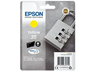 Epson 35 C13T35844010 Druckerpatrone Gelb 9.1 ml ca. 650 Seiten, 