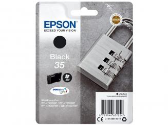 Original Epson 35 Tintenpatrone Schwarz T3581 16.1 ml ca. 900 Seiten C13T35814010 
