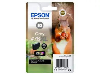 Epson 478XL C13T04F64010 Druckerpatrone Grau 11.2 ml 