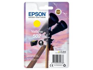 Original Epson 502 Tintenpatrone Yellow 3.3 ml ca. 165 Seiten C13T02V44010 