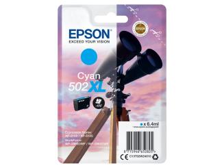 Original Epson 502XL Tintenpatrone Cyan ca. 470 Seiten 6.4 ml C13T02W24010 