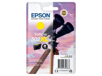 Original Epson 502XL Tintenpatrone Yellow 6.4 ml ca. 470 Seiten C13T02W44010 