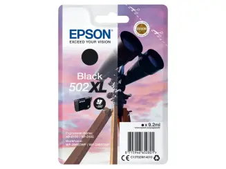Epson 502XL C13T02W14010 Druckerpatrone Schwarz 9.2 ml ca. 550 Seiten, 