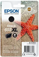 Epson 603XL C13T03A14010 Druckerpatrone Schwarz 8,9 ml ca. 500 Seiten, 