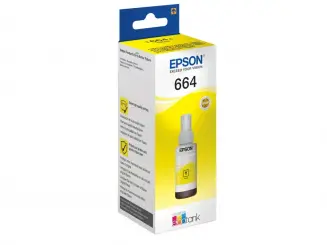 Original Epson 664 Tintenflasche  Yellow 70 ml ca. 7.500 Seiten C13T664440 