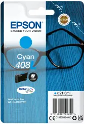 Epson 408L C13T09K24010 Druckerpatrone Cyan ca. 1.700 Seiten, 