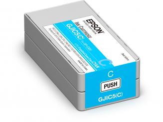 Original Epson GJIC5(C) Tintenpatrone Cyan 32.5 ml C13S020564 