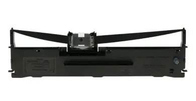 Epson S015307 C13S015307 Schwarz Farbband Gewebefarbband, 2 Millionen Zeichen 