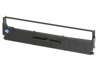 Epson S015637 C13S015637 Schwarz Farbband Farbbandkassette, 4 Millionen Zeichen 