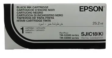 Epson SJIC18K C33S020701 Druckerpatrone Schwarz 25,2ml 