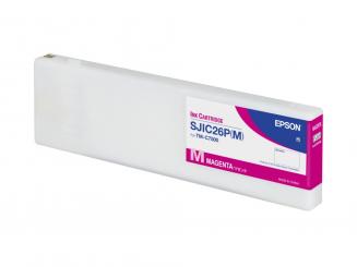 Original Epson SJIC26P(M) Tintenpatrone Magenta C33S020620 294.3ml DURABrite?¢ Ultra 