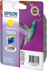 Original Epson T0804 Tintenpatrone Yellow 7.4 ml ca. 520 Seiten C13T08044011 