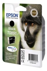 Original Epson T0891 Tintenpatrone Schwarz 5.8 ml ca. 170 Seiten C13T08914011 
