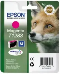 Original Epson T1283 Tintenpatrone Magenta 3.5 ml ca. 140 Seiten C13T12834012 