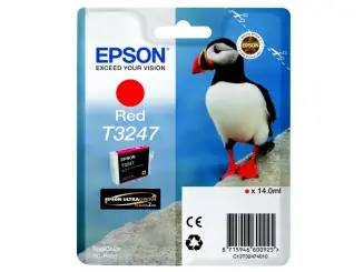 Epson T3247 C13T32474010 Druckerpatrone Rot 14 ml ca. 980 Seiten, 
