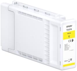 Original Epson T41F4 Tintenpatrone Yellow 350 ml C13T41F440 Ultrachrome® XD2 (T41F440) 