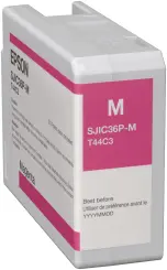Epson SJIC36P-M C13T44C340 Druckerpatrone Magenta 80 ml Ultrachrome® DL 