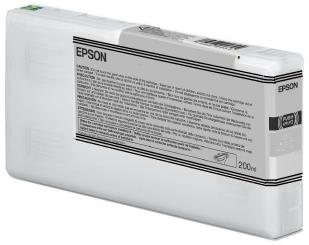 Original Epson T55W8 Tintenpatrone Schwarz (matt) C13T55W800 200 ml 