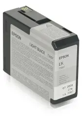 Epson T5807 C13T580700 Druckerpatrone Schwarz Hell 80 ml 