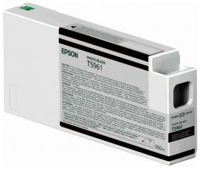 Original Epson T5961 Photo-Tintenpatrone Schwarz350 ml UltraChrome HDR Cartridge C13T596100 