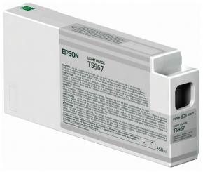 Original Epson T5967 light Tintenpatrone Schwarz 350 ml C13T596700 