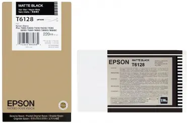 Epson T6128 C13T61280N Druckerpatrone Schwarz Matt  220 ml 