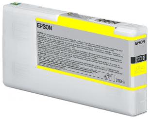 Original Epson T6534 Tintenpatrone Yellow 200 ml C13T653400 
