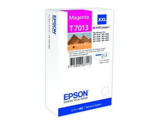 Original Epson T7013 XXL Tintenpatrone Magenta ca. 3.400 Seiten C13T70134010 