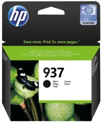 HP937 4S6W5NE Druckerpatrone Schwarz ca. 1.450 Seiten, 