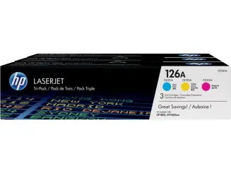 HP126A CF341A 3 Toner Multipack CE312AHP126 + CE313AHP126 + CE311AHP126 Cyan Magenta Gelb 