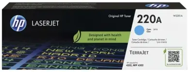Original HP220A Toner Cyan ca. 1.800 Seiten W2201A 