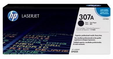 Original HP307A Toner Schwarz ca. 7.000 Seiten CE740A 