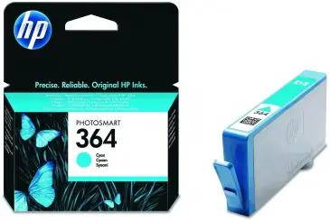 Original HP364 Tintenpatrone Cyan 3.5ml ca. 300 Seiten CB318EE 