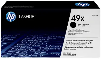 Original HP49X SchwarzToner ca. 6.000 Seiten Q5949X 
