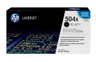 Original HP504X Toner Schwarz ca. 10.500 Seiten CE250X 