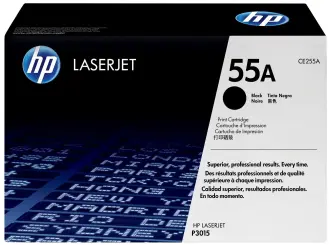 HP55A CE255A Toner Schwarz ca. 6.000 Seiten, 