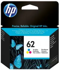 Original HP62 Tintenpatrone Color  ca. 165 Seiten C2P06AE 