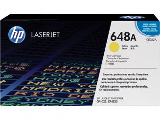 Original HP648A Toner Yellow ca. 11.000 Seiten CE262A 